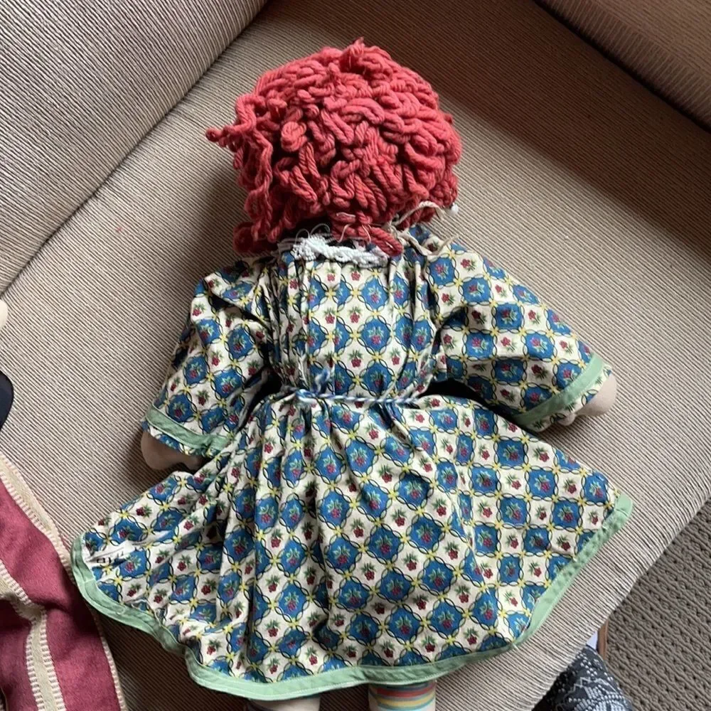 Antique and Vintage Raggety Ann and Raggety Andy dolls.
